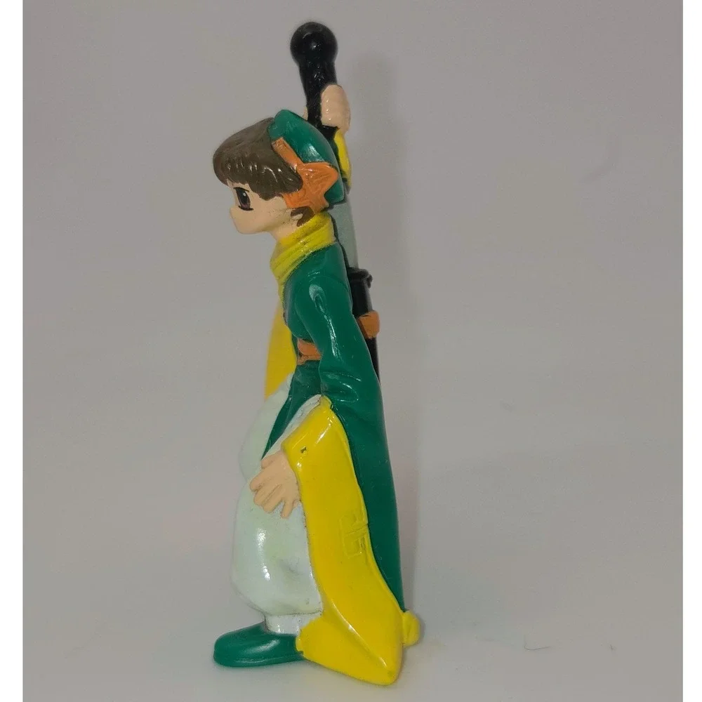 CLAMP Cardcaptor Sakura Syaoran Li Figure 3in Green Fair PVC Mini Toy